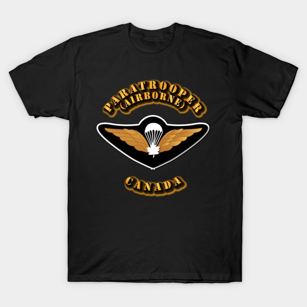 Canada - Basic Airborne - Jump Status T-Shirt by twix123844